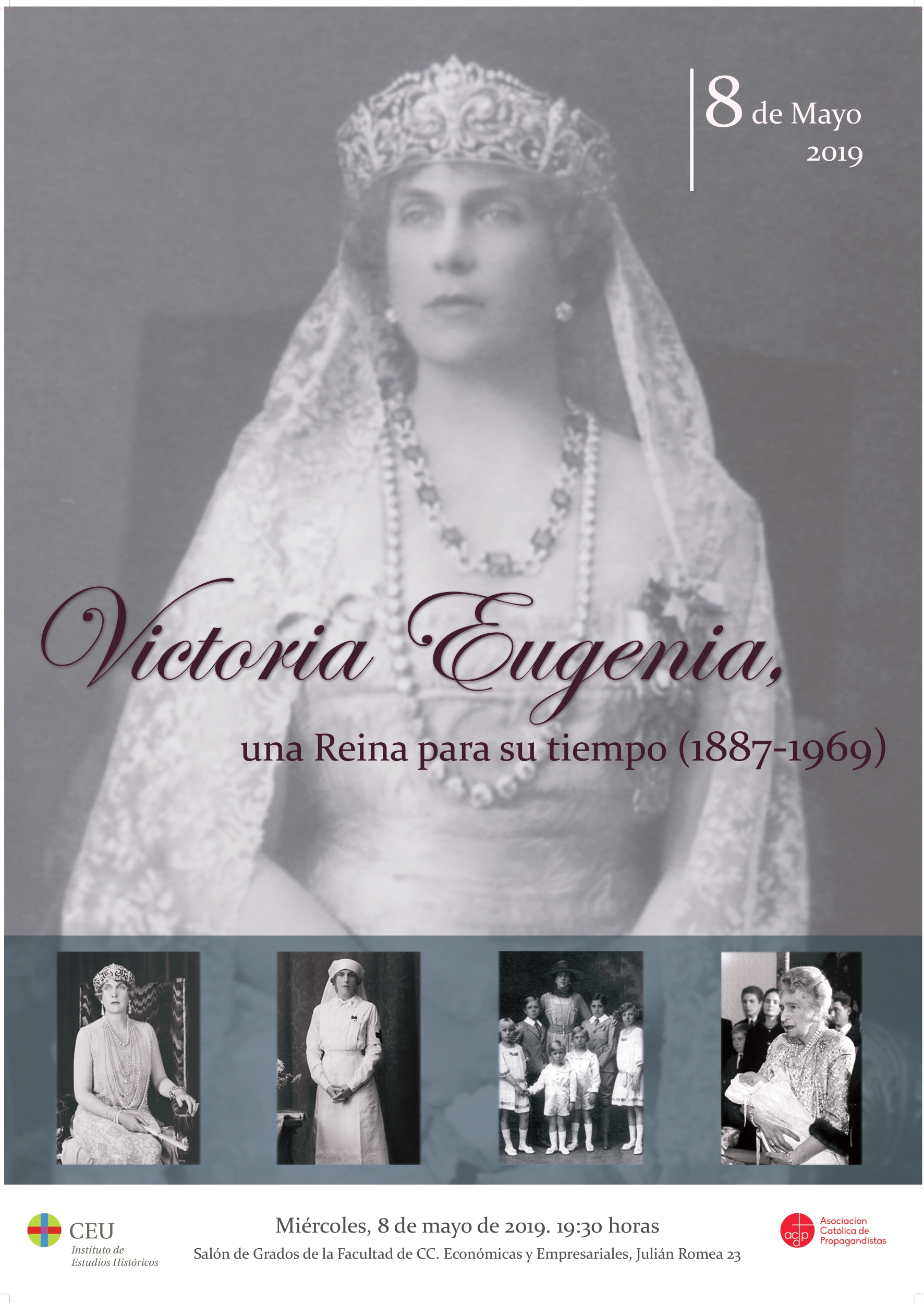 Imagen para artículo CONFERENCIA "LAS JOYAS DE LA   REINA VICTORIA EUGENIA" 